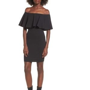Soprano off the shoulder dress
